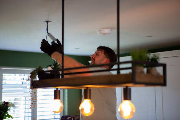 Outdoor Lighting Installation in Lincoln Center, KS